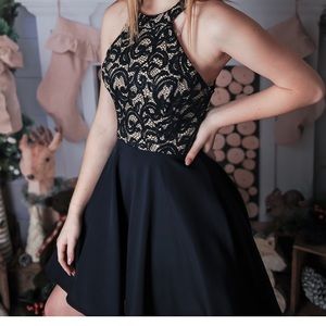 Lovely blue lace dresss